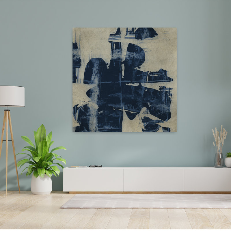 Art contemporain contemporain abstrait, H 48 po x l 48 po