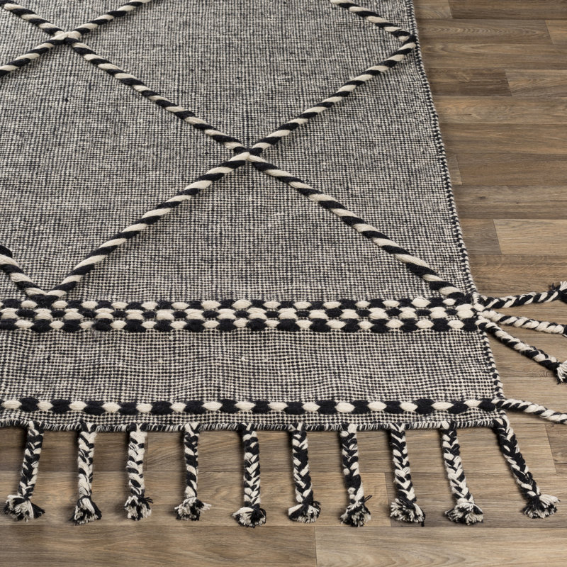 Williamsburg Wool Southwestern Indoor Rug, Rectangle 5' x 7'6"
