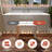 Solid Surface Matte White Resin Stone Bathroom Stool With Non-slip, Ergonomic Design