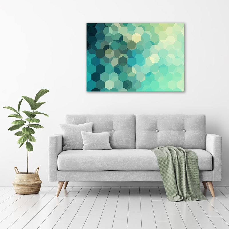 Abstraction Background - Wrapped Canvas Print
