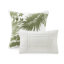 Ensemble d'édredon surdimensionné en coton taupe 6 pièces avec imprimé tropical et coussins décoratifs-124648200-124648203