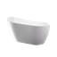 Baignoire de trempage autoportante en acrylique 54 po. X 28 po.-89293980