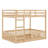 Wood Bunk Bed With Ladder-260069733