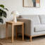 Lampe de table moderne à une lumière, style champignon, à intensité variable, avec abat-jour en forme de dôme blanc, pour chambre minimaliste
