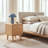 Fjord 19.7"H Low & Narrow Solid Oak Nightstand-299325384-518855725-503464080