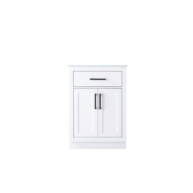 Ahner 24 inch Single Bathroom Vanity, White