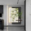 Plantes hydroponiques modernes à fleurs minimalistes avec peintures murales à DEL-1248837627