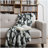Tibet Fox Knitted Throw Blanket-1939115449