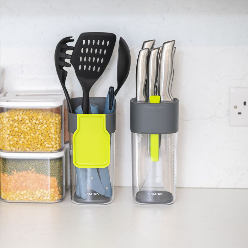 Plastic Round Utensil Holders/Pots/Jars