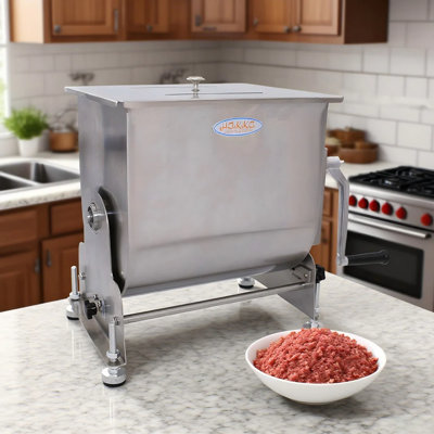 Hakka 15lbs/7.5l Tilt Tank Meat Mixers Countertop Manual Mixing Machine