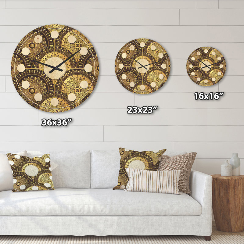 Horloge murale Golden Mid, Grand