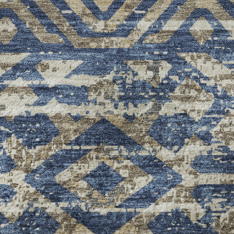 Tapis marocain de qualité supérieure lavable à la machine Ansley, Rectangle 10 pi x 14 pi