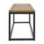 BANC EN BOIS ET MÉTAL JECO INDUSTRIAL