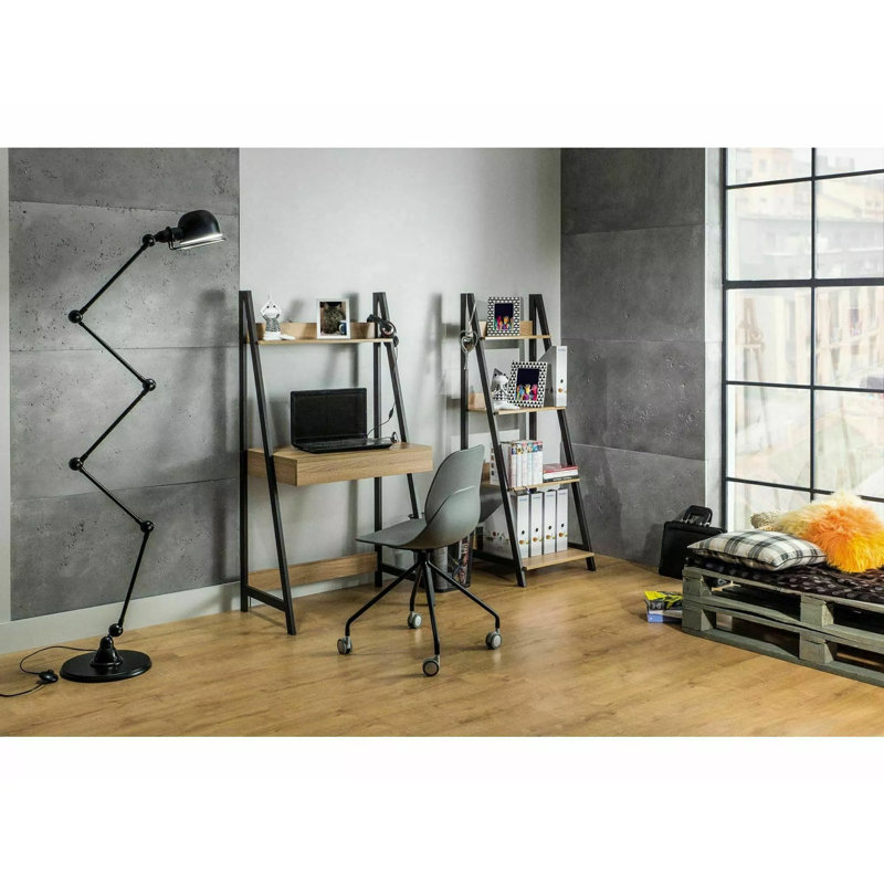 Trever 147cm H x 52cm W Ladder Bookcase