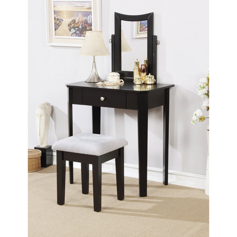 Ensemble de meuble-lavabo 3 pièces Hanna, Noir