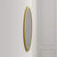 Aline Round Metal Wall Mirror