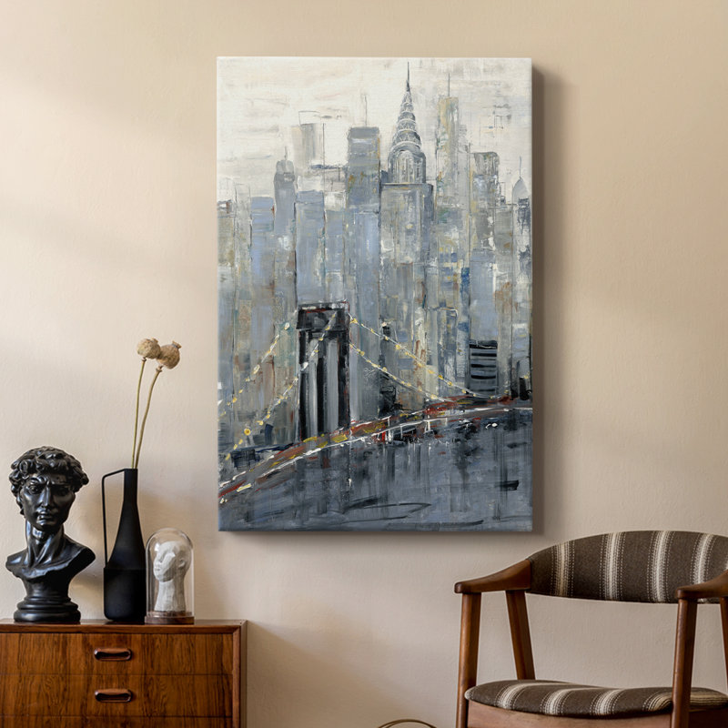 Midtown Morning - galerie sur mesure Cavas, H 12 po x l 8 po