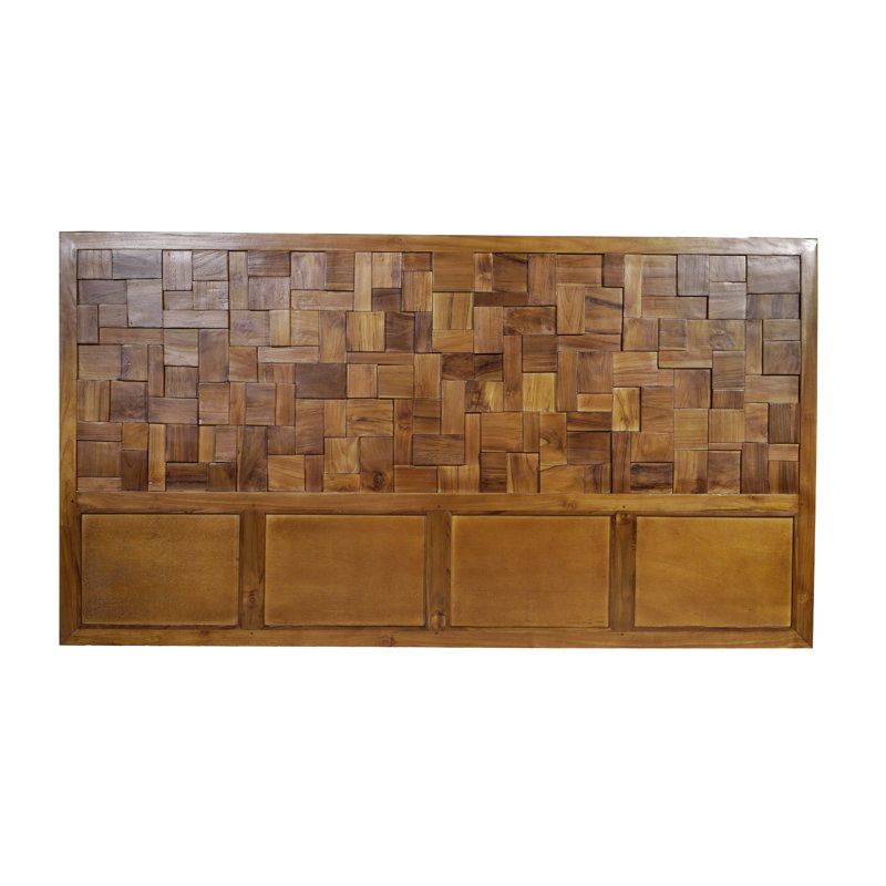Marjo UK King - DE 150 X 200 Cm Solid Wood Headboard