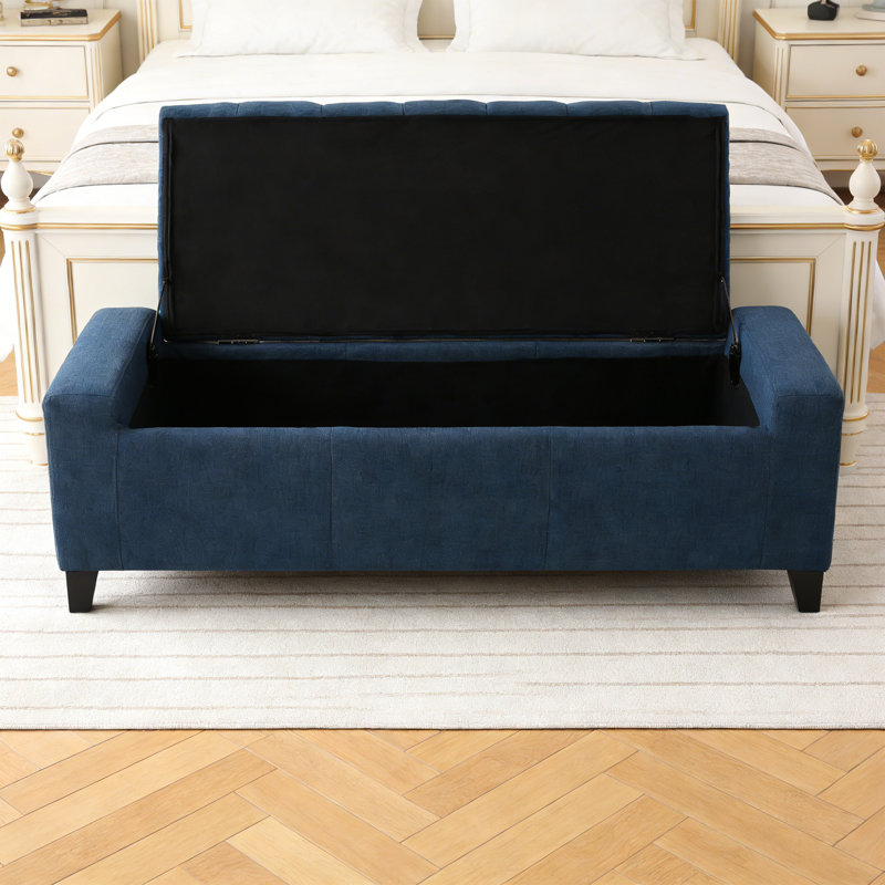 Banc de rangement, Bleu très foncé