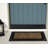 Black Scroll 24 in. x 36 in. Non-Slip Rubber Door Mat Tray