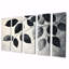«Black Leaves Shadow» par Silhoutte IV - feuilles, art mural - décoration murale traditionnelle-864480880-864480893