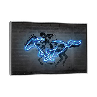 Reproduction d’art, "Mustang" par octave Mielu