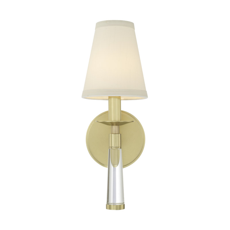 Walichiere 1 lumière Charlier, Laiton vieilli