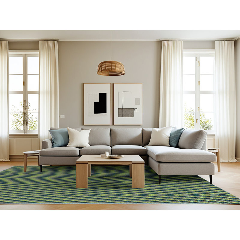 Washable Indoor Rug, Rectangle 8' x 10'