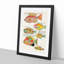 East Indies Fish Illustrations IV by Louis Renard - Picture Frame Graphic Art Print-55537305-55537308