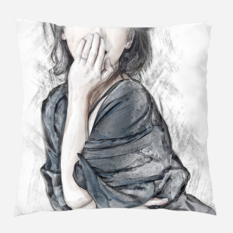 Housse et insert de coussin pour femme Buxton, Microsuède, Intérieur