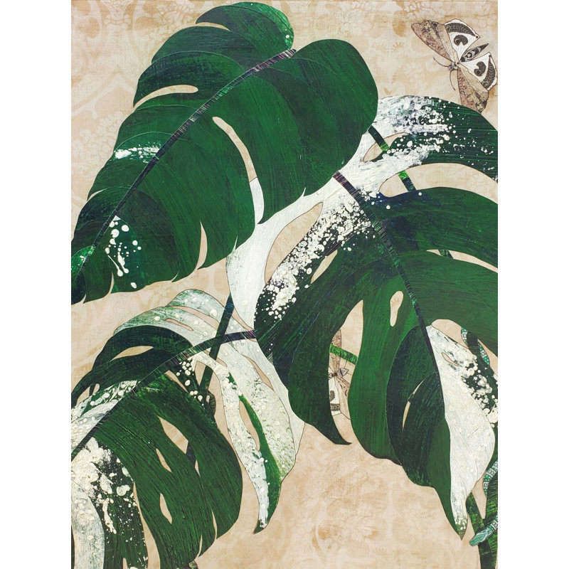 Panaché Monstera Delicioca par Karen Sikie