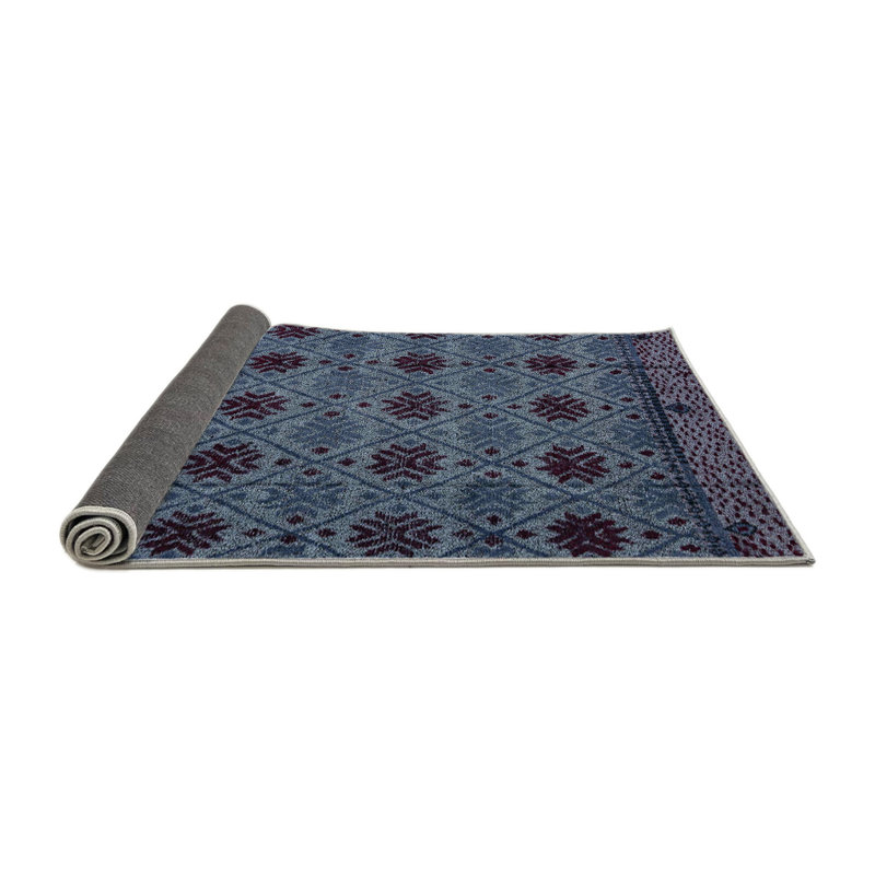 Abstract Indoor Rug, Round 7'