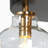 Aavah Glass Semi Flush Mount