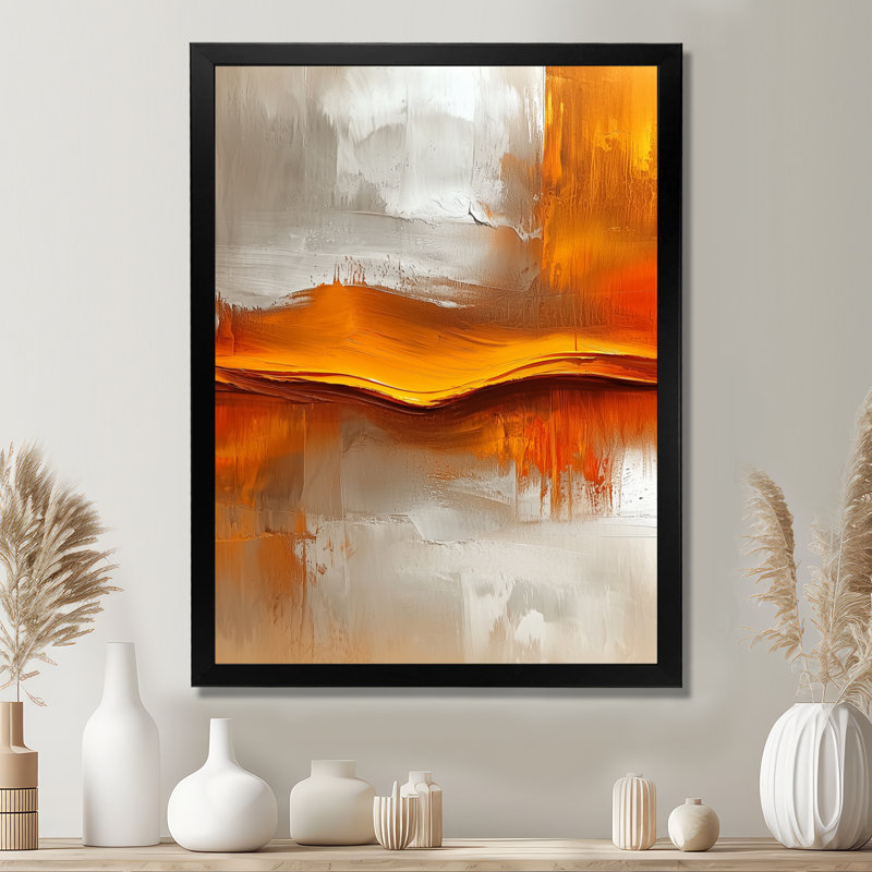 Ofelya - Paysages, art mural, salon, Noir, noir, noir, noir, H 20 po x l 12 po, Reproduction encadrée d'une seule photo