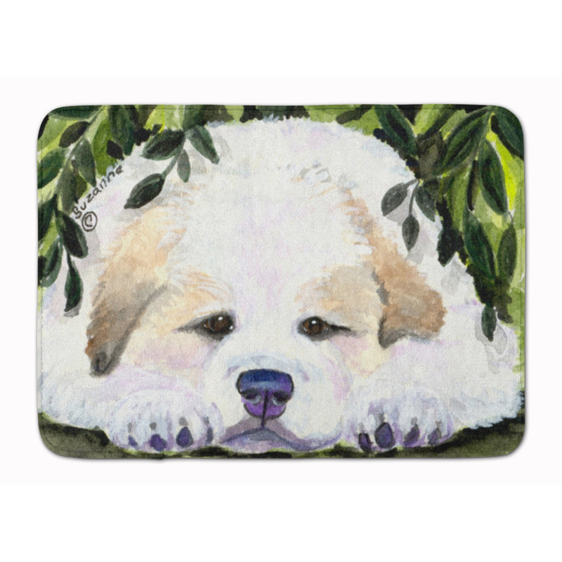 Tapis pour salle de bain à mousse mémoire retriever