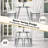 Suhani 4 - Person Glass Top Four Leg Dining Set-1290101021-1290101018