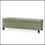 OTTOMAN DE RANGEMENT EN VELOURS