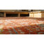 Tapis Oushak rustique antique à grande échelle