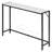 Marble Console Table Modern Narrow Long Console Table With Power Outlet