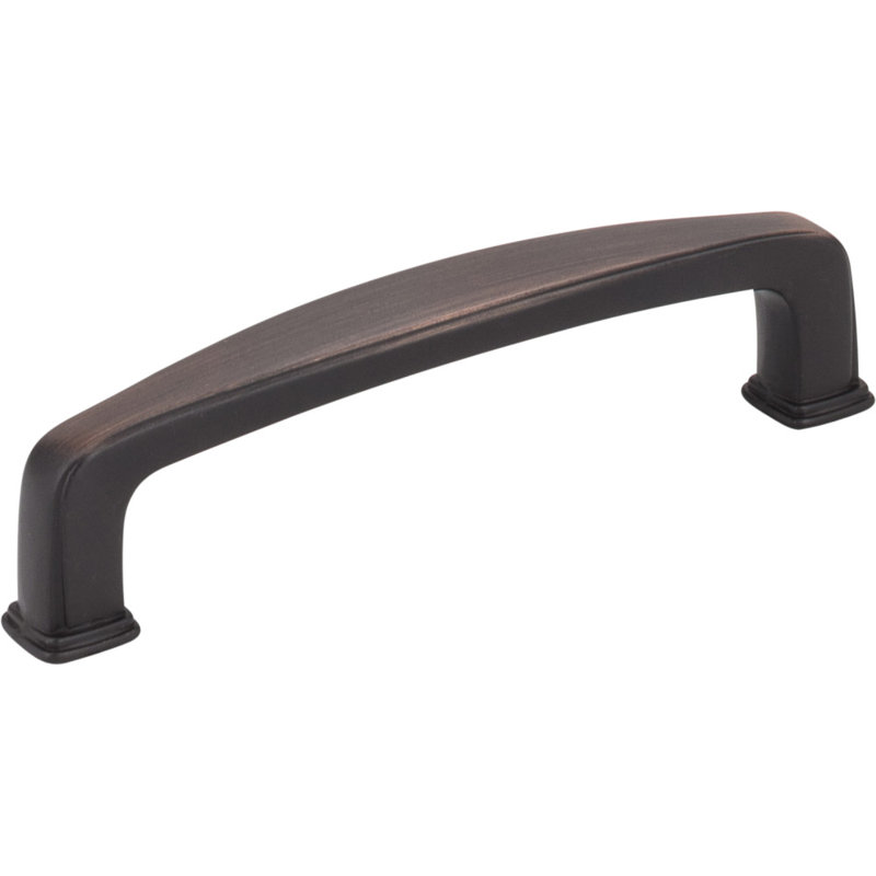 Milan I Bar Pull, 3 3/4", Brushed Oil Rubbed Bronze