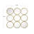 Yaneli Square Wall Mirror