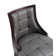 Upholstered Counter Stool with Solid Wood Frame