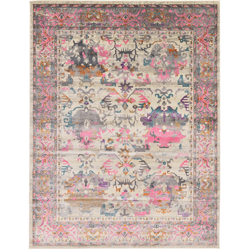 Sepe Oriental Indoor Rug, Round 8'
