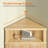 Small Corner Cabinet with 1 Adjustable Shelf