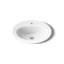 Pennington Ceramic Oval Drop-In Bathroom Sink with Overflow-1289789933-1298311290