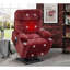 Fauteuil releveur électrique à double moteur Okin pour personnes âgées, inclinable à plat jusqu'à 180° avec fonction massage chauffant.-828956244