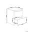 WINNIPEG 30cm W Plywood Bedside Table