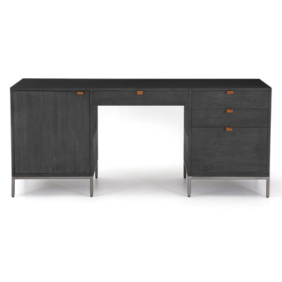 Trey Solid Wood Executive Desk