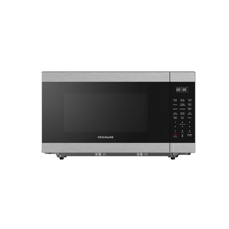 Frigidaire, 2.2 Cu. Ft. Countertop Microwave Oven, Stainless Steel