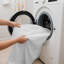 Doublure de rideau de douche simple en tissu imperméable avec aimants Kidd-113246300-113246302